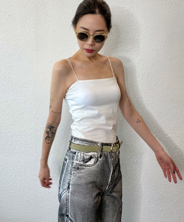 White Padded Vest #230830