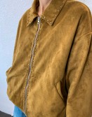 Coffee Studs Bomber Jacket #230833