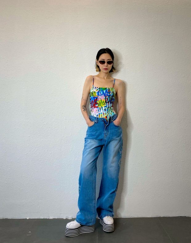 50s Washed Jeans #230526