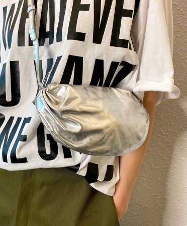 Silver Mini Cross Bag #230529