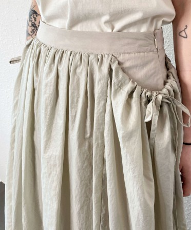 Grey Comfy Skirt #240417