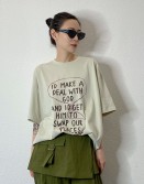 Oversized Fonts Tee #240822