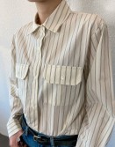Textured Stripe Shirt #240314