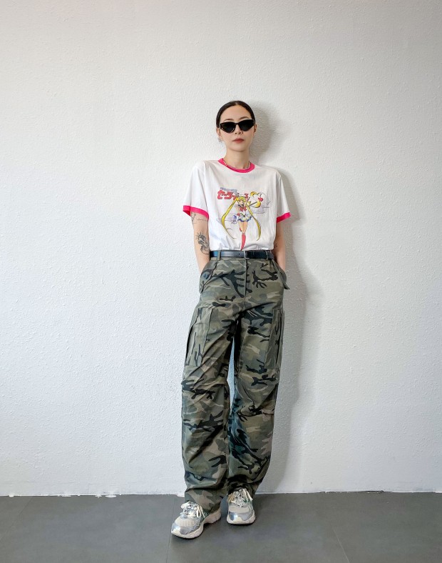 Camouflage Cargo Pants #240503