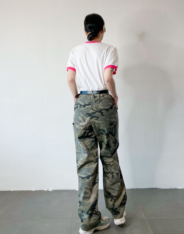 Camouflage Cargo Pants #240503