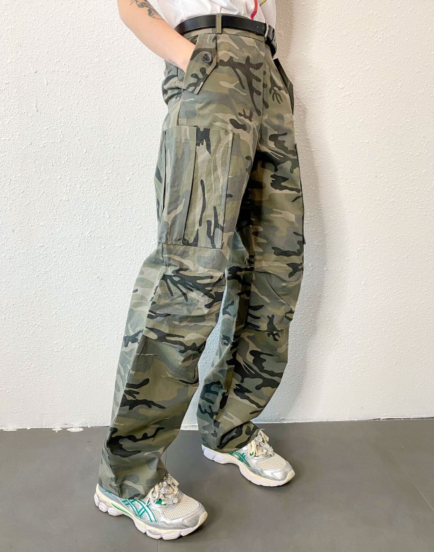 Camouflage Cargo Pants #240503