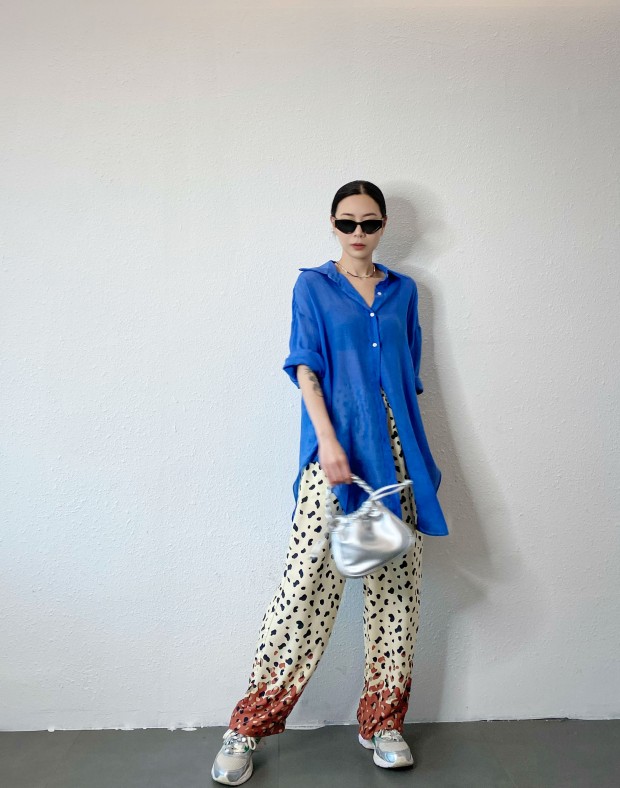 Printed Pajamas Pants #240536