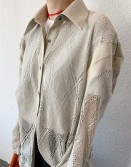 Grey Lace Jacket #241122