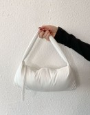 White Puffy Nylon Bag #241131