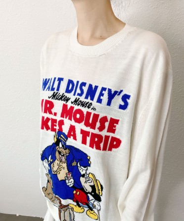 White Disney Knit #241141