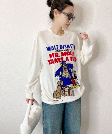 White Disney Knit #241141