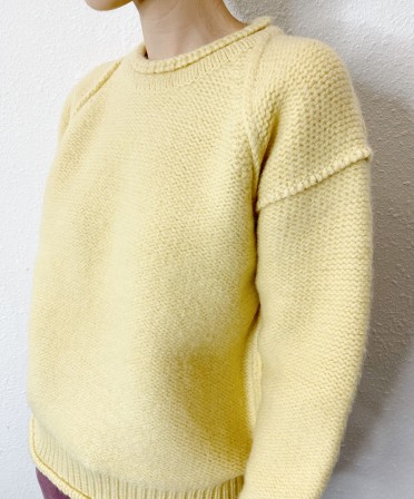 Pastel Yellow Knit #241148