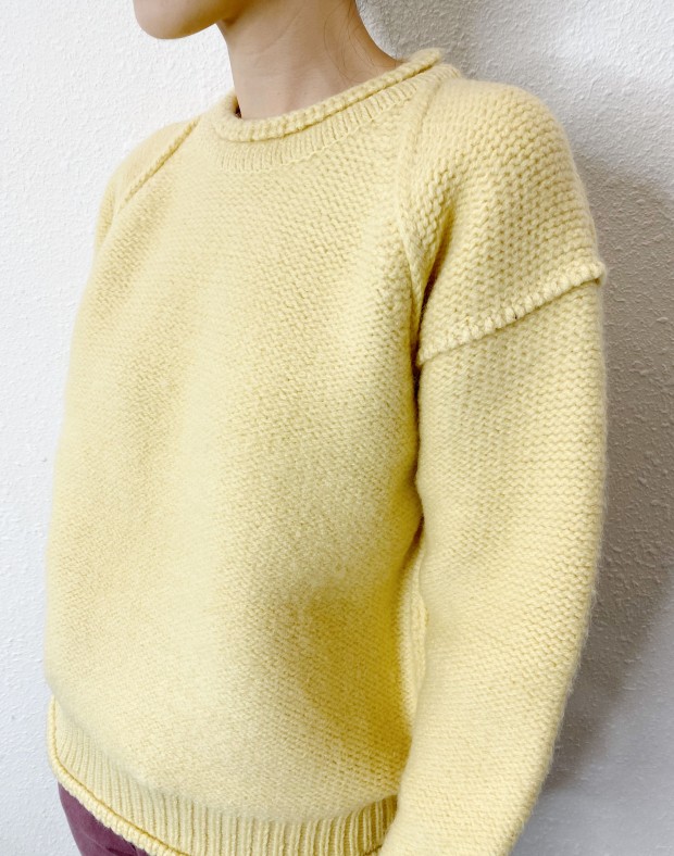 Pastel Yellow Knit #241148