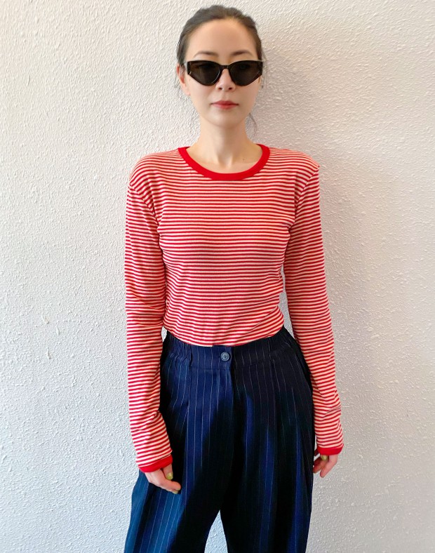 French Style Stripy Top #241008