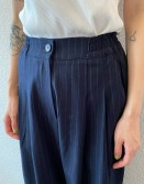 Navy Pin Stripe Slack #241019